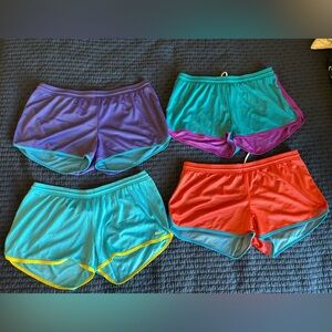 Reebok mesh shorts lot of 4 size large athletic shorts